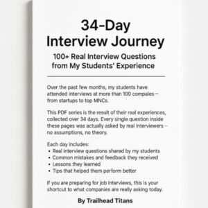 Crack the Interview: Real Questions, Real Struggles – My Students' 34-Day Journey