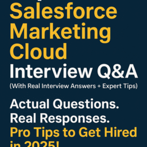 Top 100 Salesforce Marketing Cloud Interview Q&A (With Real Interview Answers + Expert Tips)