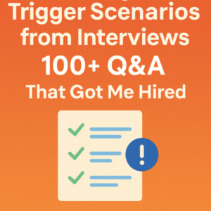 Real Apex Trigger Scenarios from Interviews β 100+ Q&A That Got Me Hired
