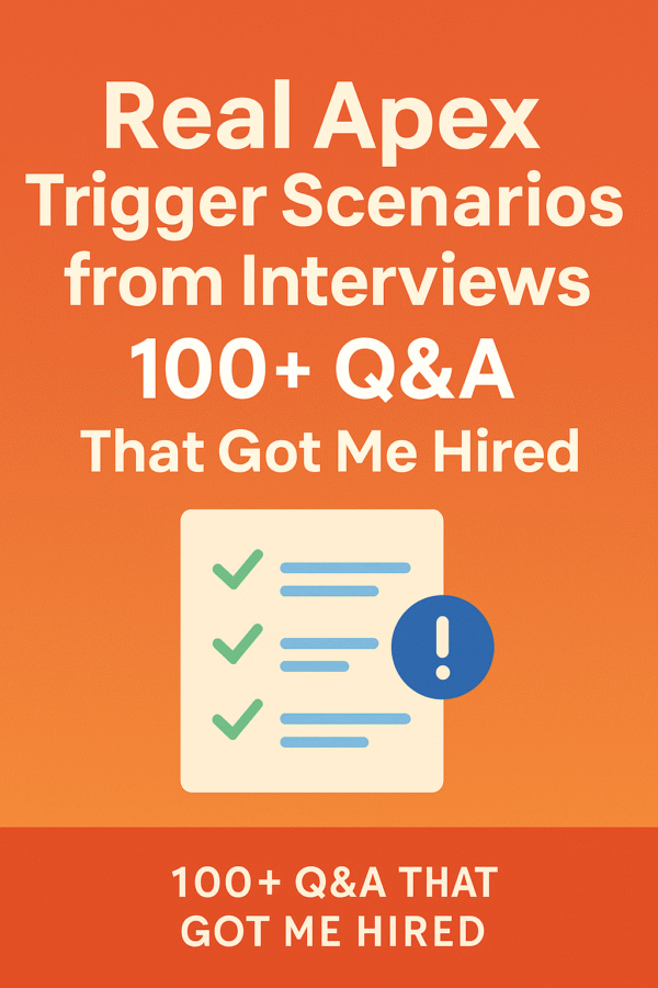 Real Apex Trigger Scenarios from Interviews – 100+ Q&A That Got Me Hired