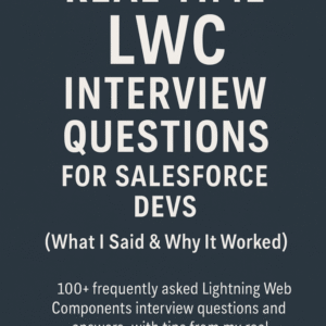 Real-Time LWC Interview Questions for Salesforce Devs (What I Said & Why It Worked)