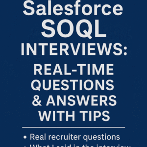 Crack Salesforce SOQL Interviews: Real-Time Questions & Answers with Tips