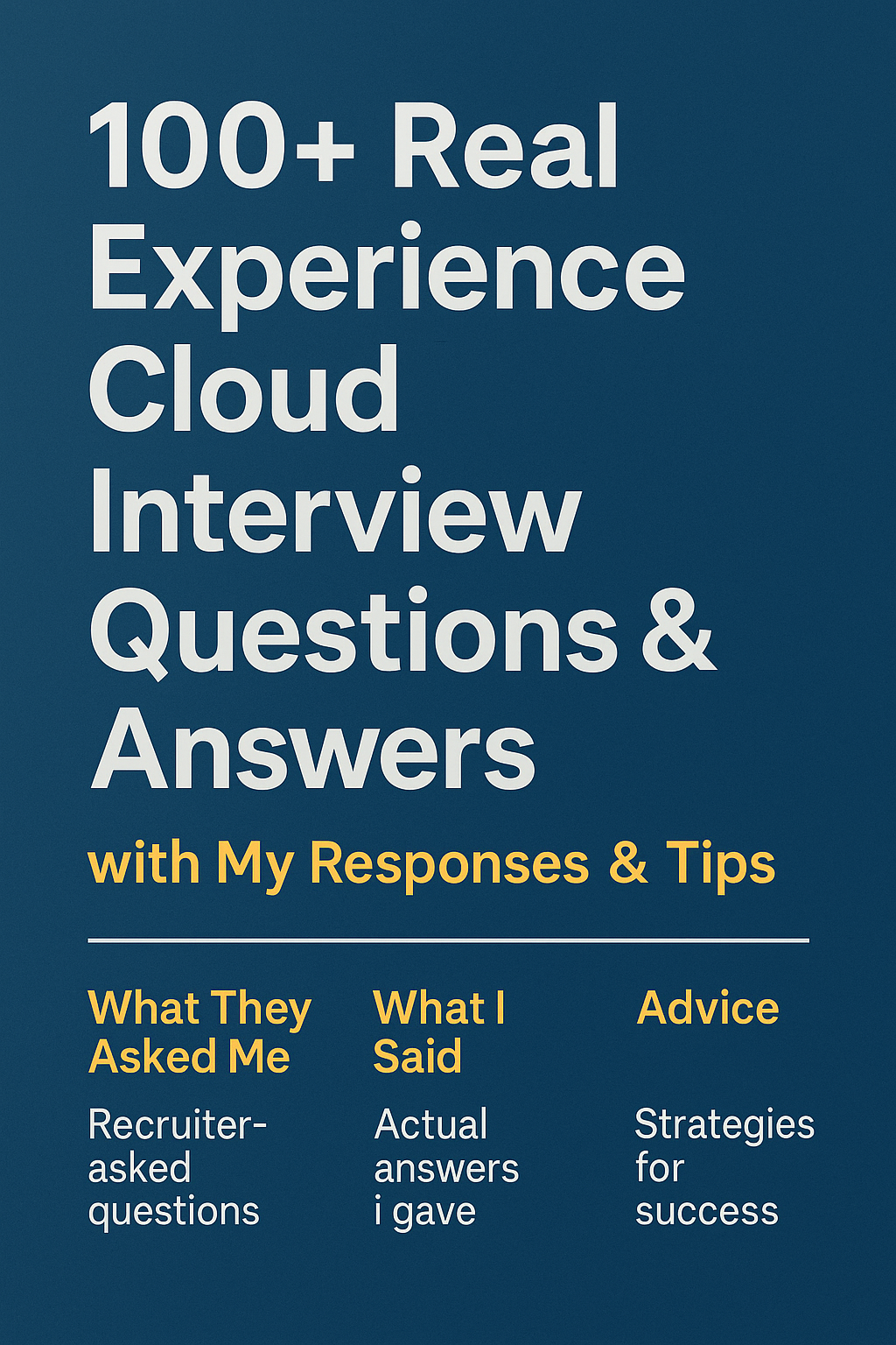 Top 100+ Salesforce Experience Cloud Interview Questions (Real-Time Q&A + Tips)