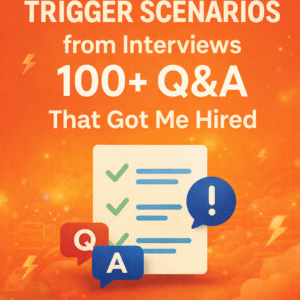 Real Apex Trigger Scenarios from Interviews – 100+ Q&A That Got Me Hired