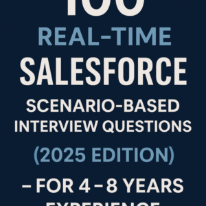 100 Real-Time Salesforce Scenario-Based Interview Questions (2025 Edition) – For 4–8 Years Experience