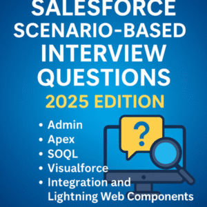 100 Real Salesforce Scenario-Based Interview Questions (2025 Edition) – For 1–4 Years Experience