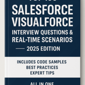 Top 100 Salesforce Visualforce Interview Questions & Real-Time Scenarios – 2025 Edition