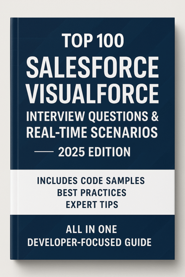 Top 100 Salesforce Visualforce Interview Questions & Real-Time Scenarios โ 2025 Edition