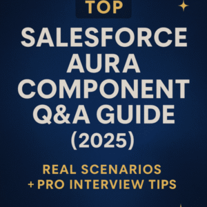 Top Salesforce Aura Component Q&A Guide (2025) – Real Scenarios + Pro Interview Tips