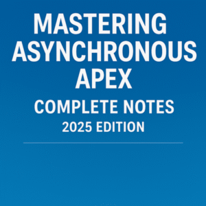 Mastering Asynchronous Apex – Complete Notes 2025 Edition