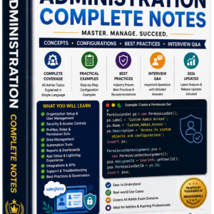 Mastering Salesforce Administration – Complete Notes 2026 Edition