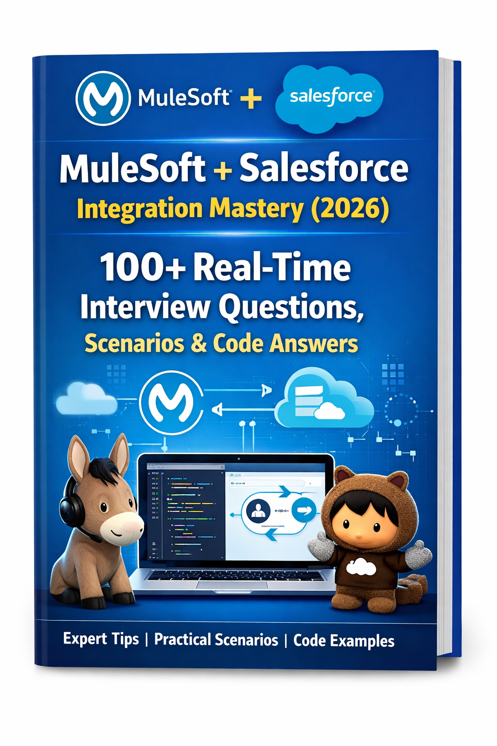 MuleSoft + Salesforce Integration Mastery (2026): 100+ Real-Time Interview Questions, Scenarios & Code Answers