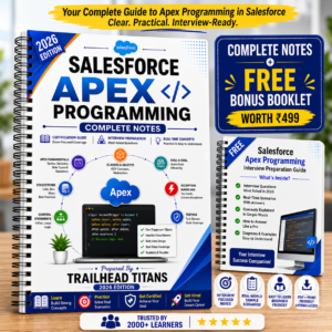 Salesforce Apex Programming Complete Master Guide (2026 Edition) | Premium Printed Book