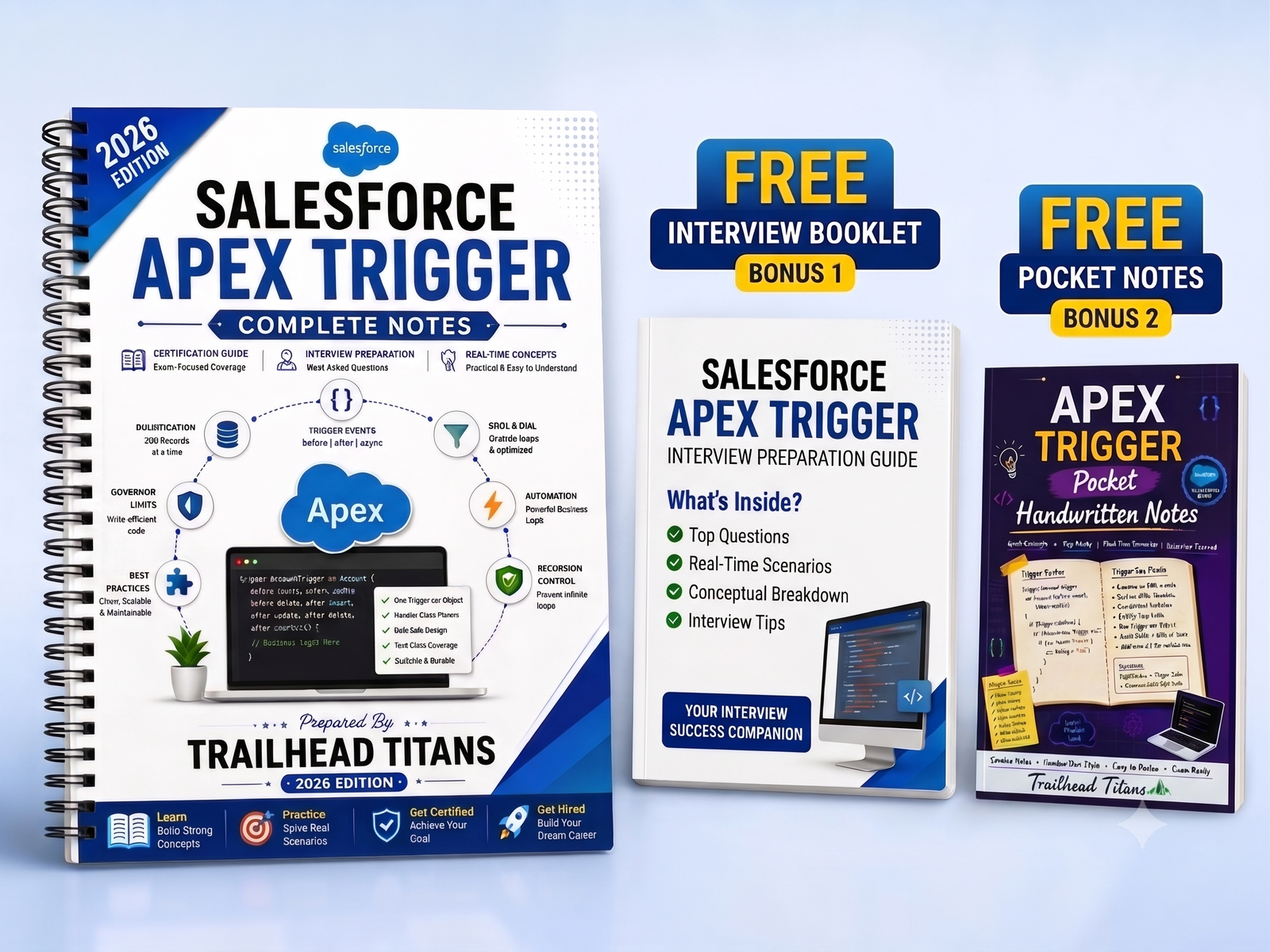 Salesforce Apex Trigger Complete Master Guide (2026 Edition) | Premium Printed Book