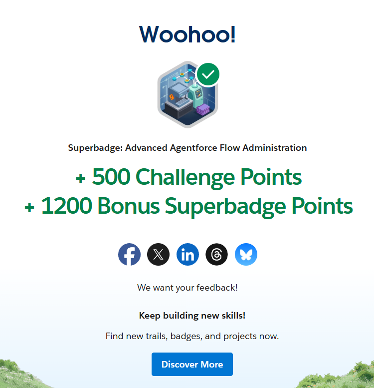 Superbadge: Advanced Agentforce Flow Administration