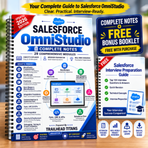 Salesforce OmniStudio Complete Master Guide – Updated 2026 Edition | Premium Printed Book